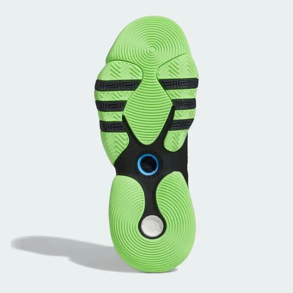 Adidas Trae Young 2 Mens Basketball Shoes Black Green H06473 NEW Multi Sz - Picture 7 of 7